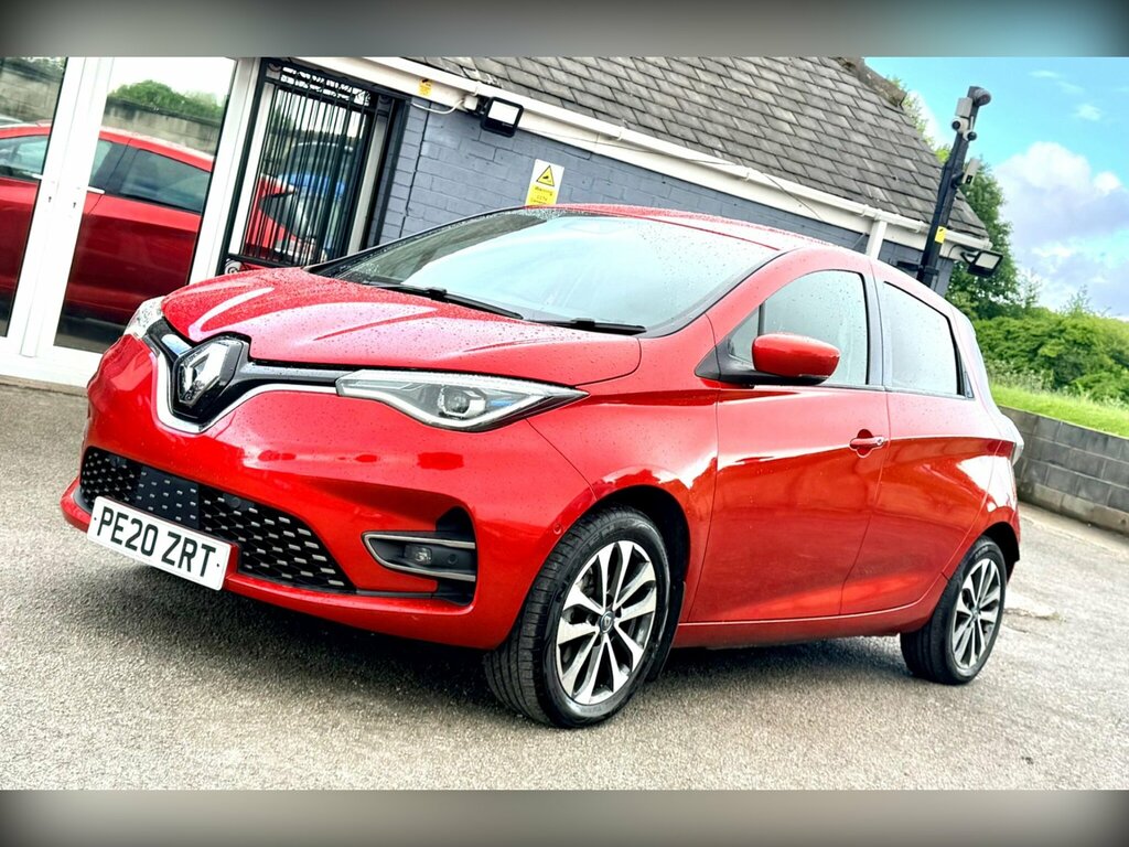 Renault Zoe R135 52Kwh Gt Line I, Rapid Charge Red