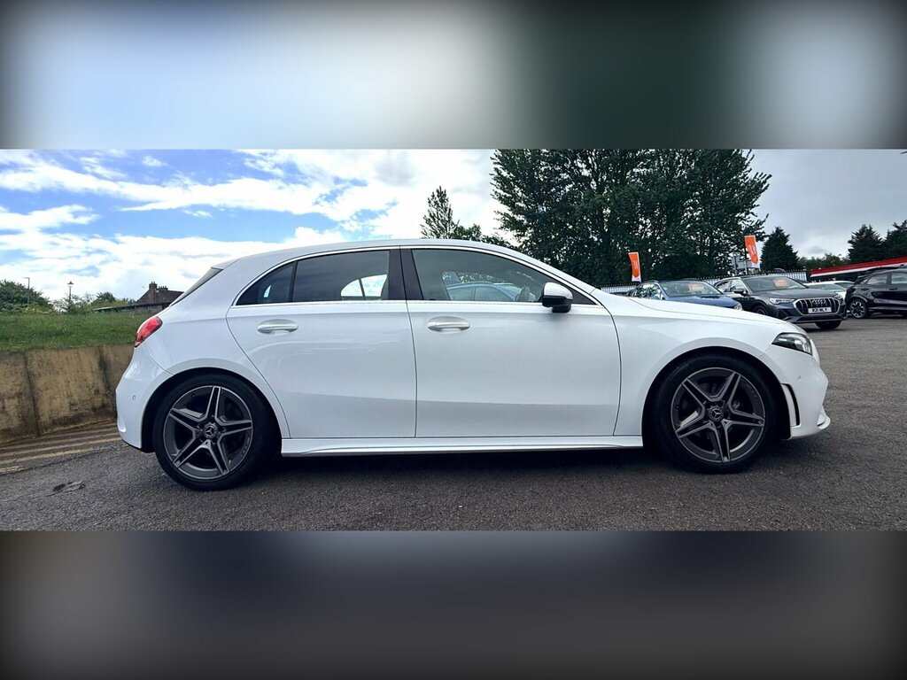 Mercedes-Benz A Class 1.3 A200 Amg Line Executive 7G-dct Euro 6 Ss PG18NKX White #6