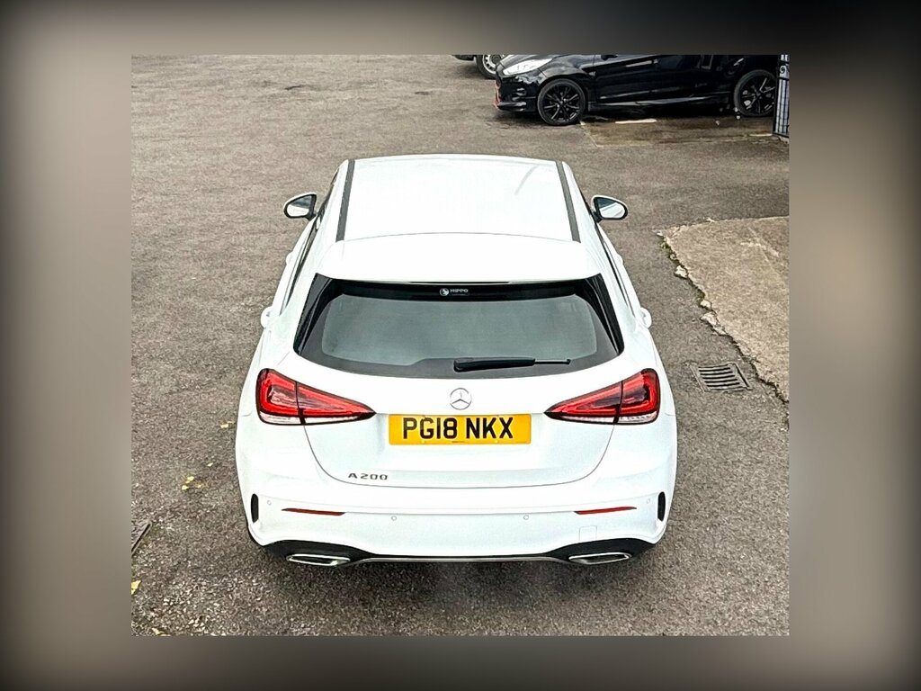 Mercedes-Benz A Class 1.3 A200 Amg Line Executive 7G-dct Euro 6 Ss PG18NKX White #5