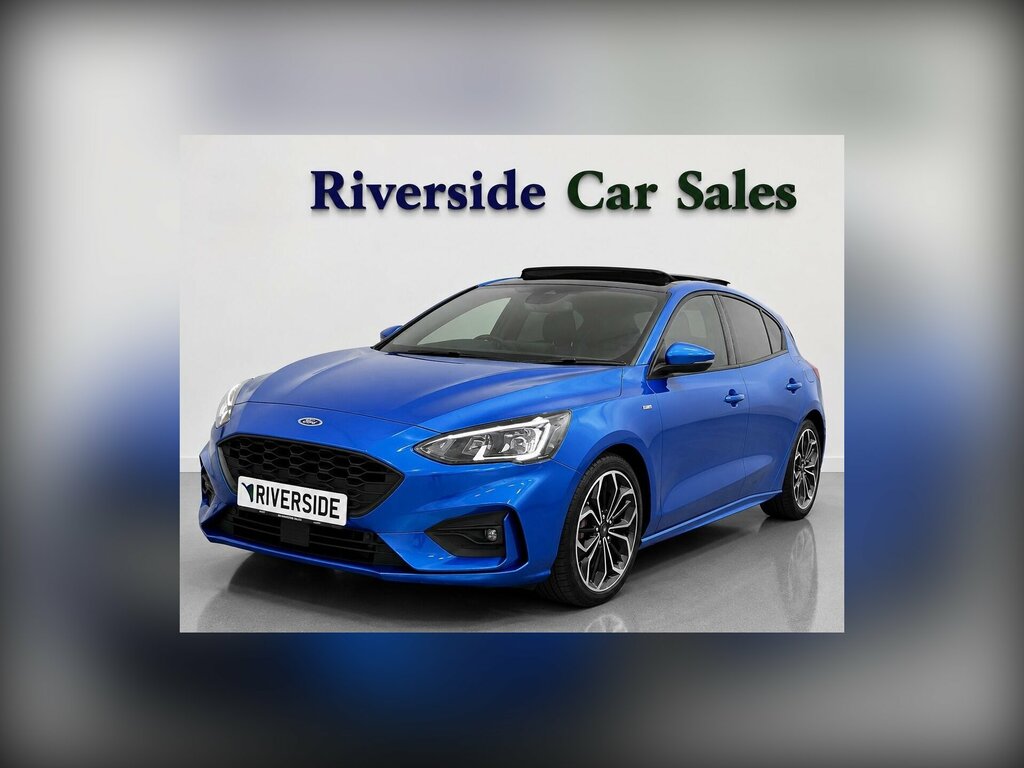 Ford Focus 1.0T Ecoboost St-line X Euro 6 Ss Blue