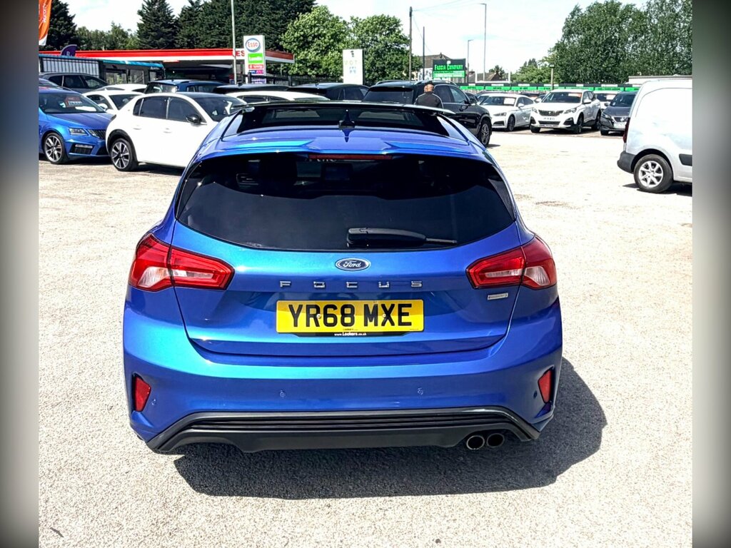 Ford Focus 1.0T Ecoboost St-line X Euro 6 Ss YR68MXE Blue #5