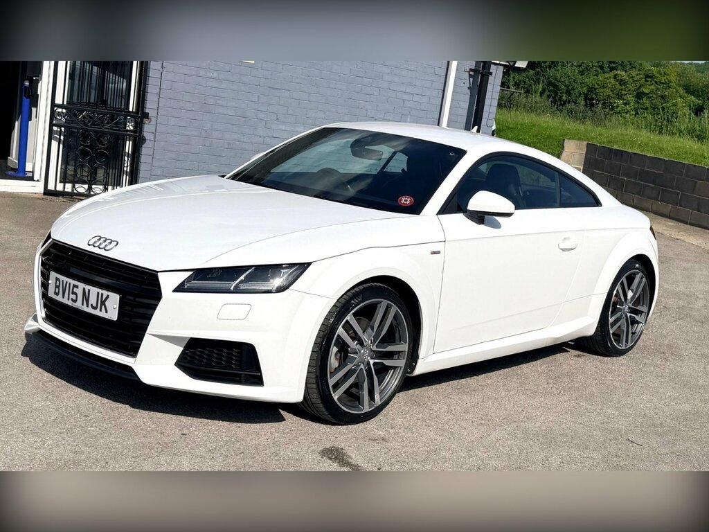 Audi TT 2.0 Tfsi S Line Euro 6 Ss BV15NJK White #2