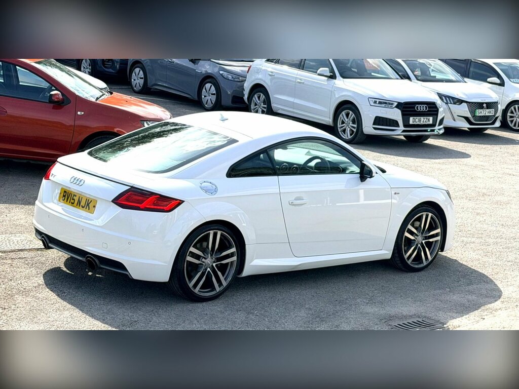 Audi TT 2.0 Tfsi S Line Euro 6 Ss BV15NJK White #6