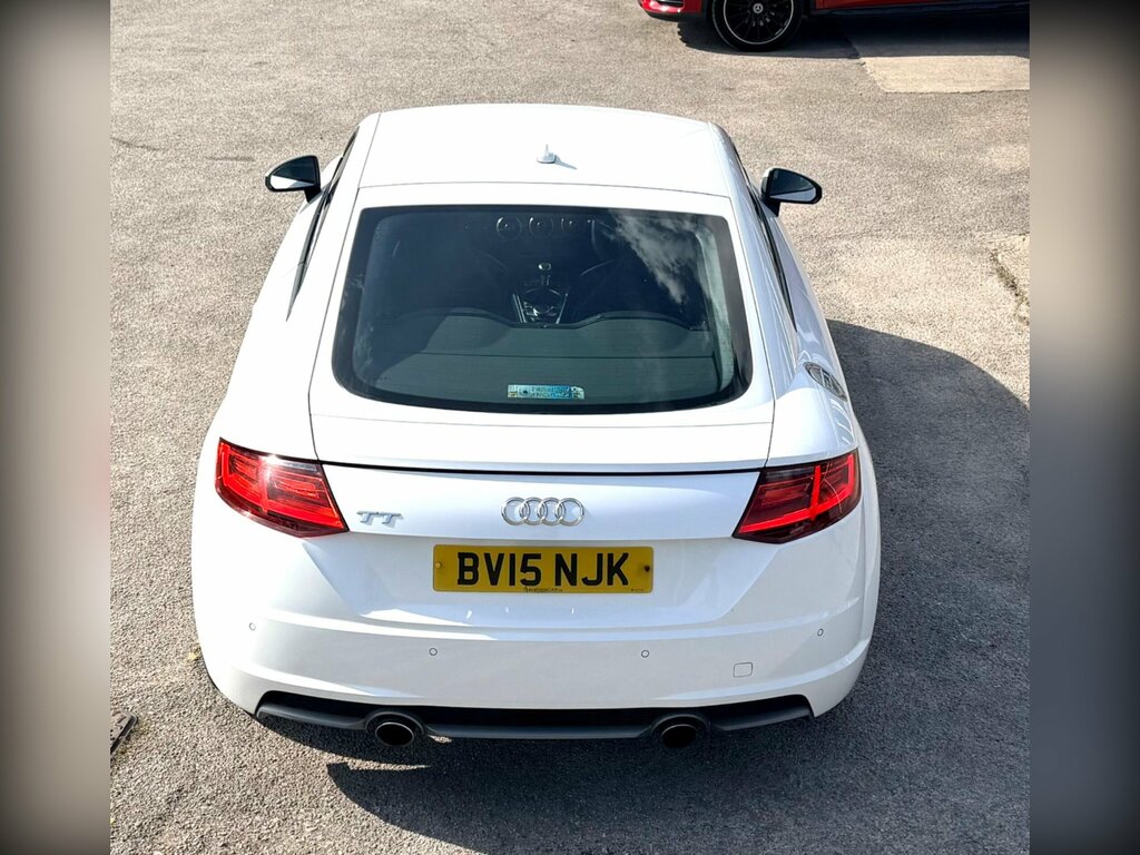 Audi TT 2.0 Tfsi S Line Euro 6 Ss BV15NJK White #5