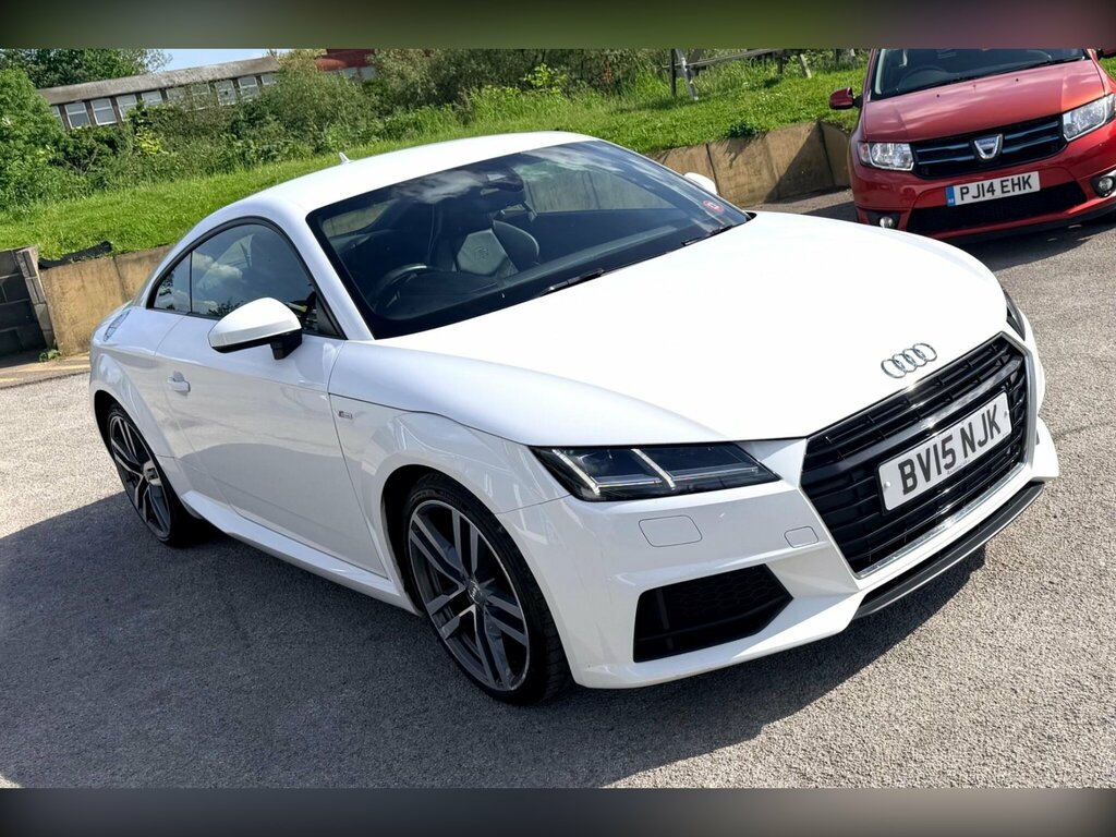 Audi TT 2.0 Tfsi S Line Euro 6 Ss BV15NJK White #3