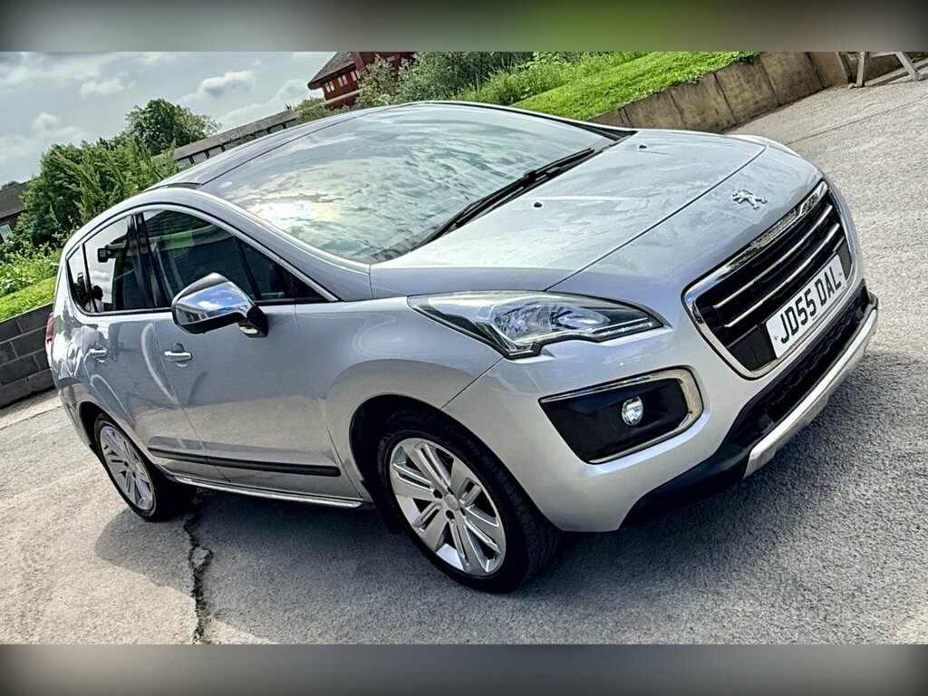 Peugeot 3008 1.6 Bluehdi Allure Eat Euro 6 Ss MF17BHD Silver #2