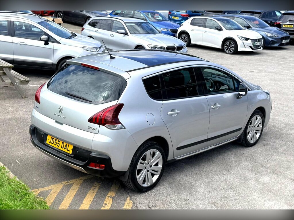 Peugeot 3008 1.6 Bluehdi Allure Eat Euro 6 Ss MF17BHD Silver #5