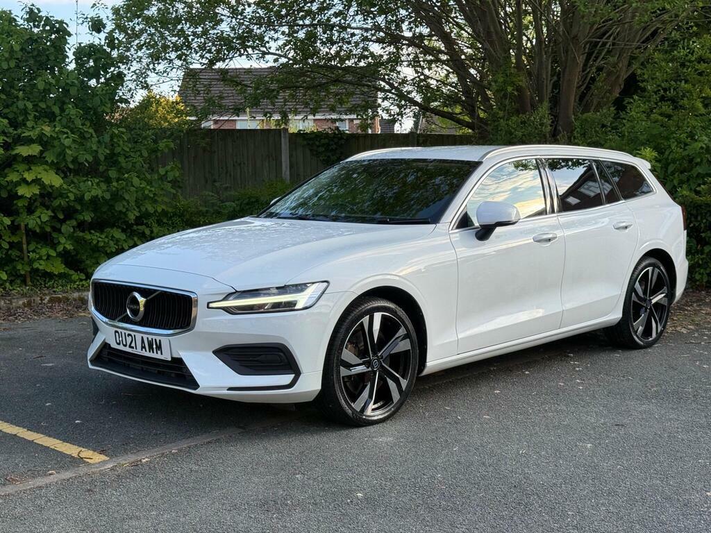 Volvo V60 2.0 B6 Mhev R-design Estate OU21AWM White #2