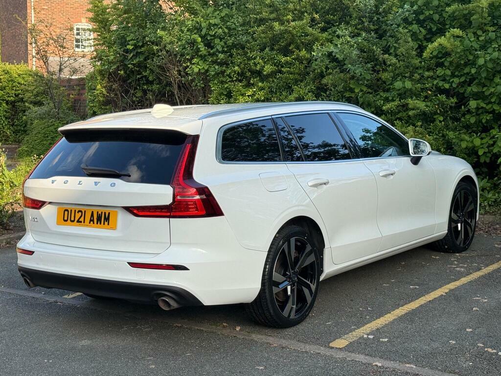 Volvo V60 2.0 B6 Mhev R-design Estate OU21AWM White #3