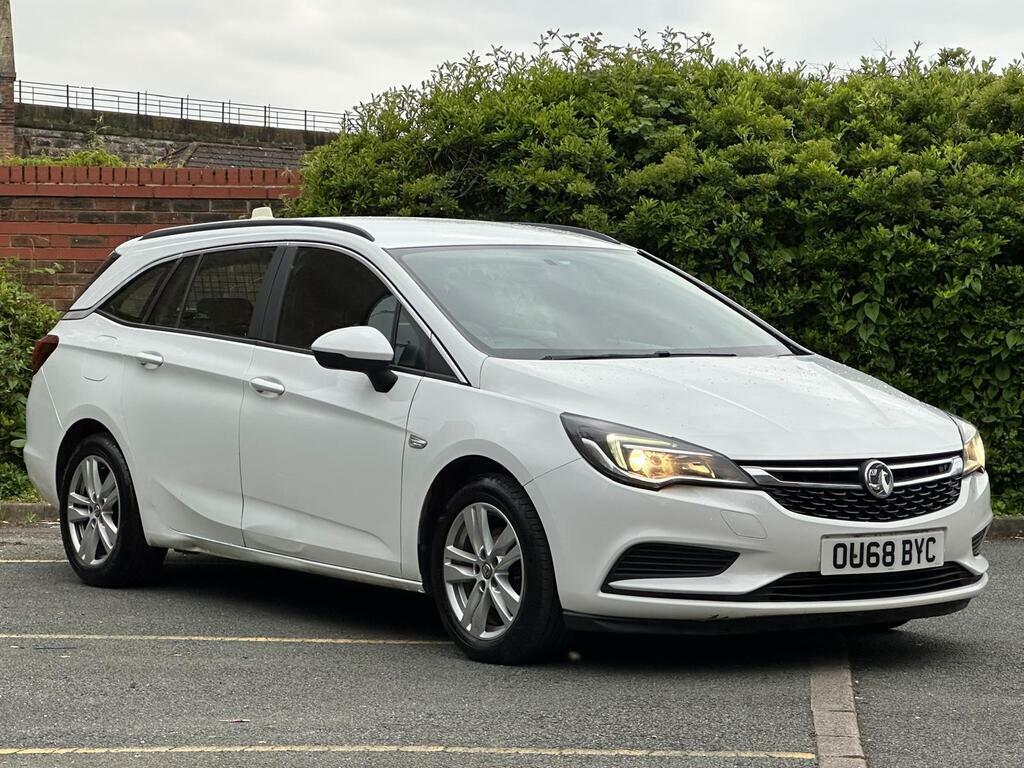 Vauxhall Astra 1.6 Cdti Blueinjection Design Sports Tourer Euro 6 White