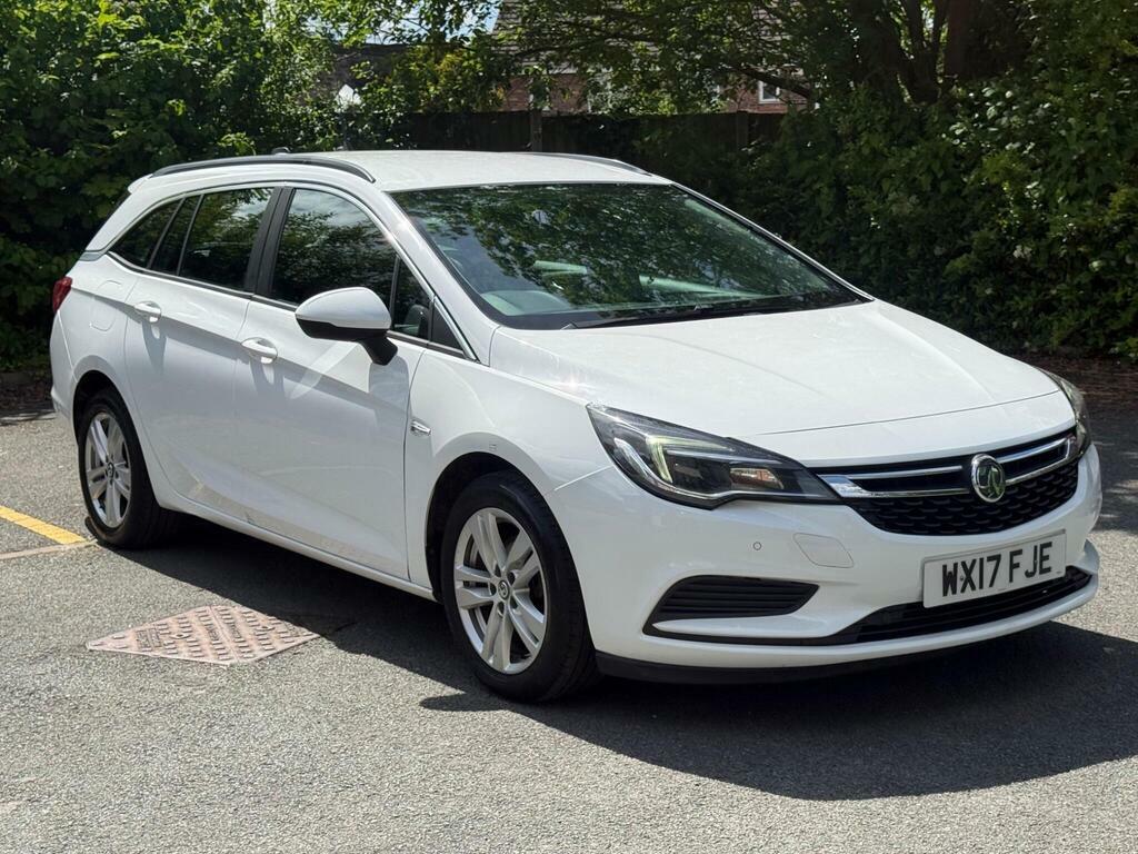 Vauxhall Astra 1.4I Turbo Design Sports Tourer White
