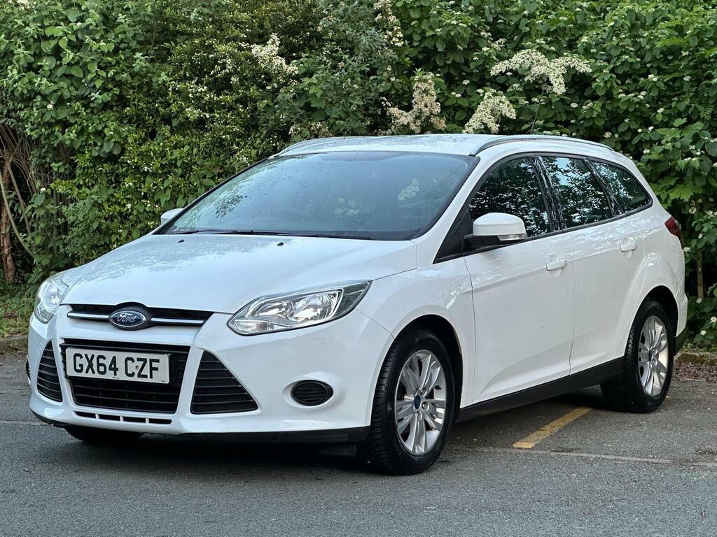 Ford Focus 1.6 Tdci Edge Euro 5 S S GX64CZF White #4
