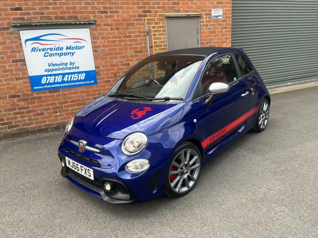 Abarth 595 1.4 T-jet Turismo Cabrio Euro 6 Blue