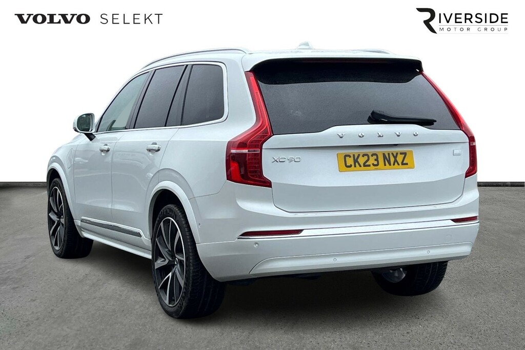 Volvo XC90 Recharge Ultimate, T8 Awd Plug-in Hybrid, CK23NXZ White #6