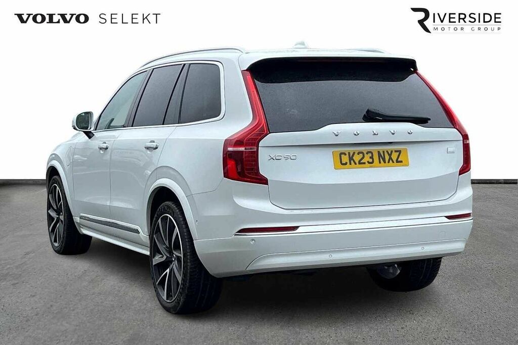 Volvo XC90 Recharge Ultimate, T8 Awd Plug-in Hybrid, CK23NXZ White #5