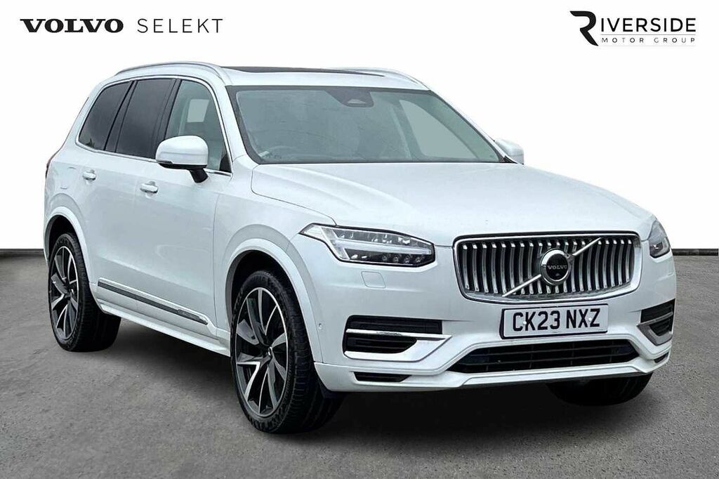 Volvo XC90 Recharge Ultimate, T8 Awd Plug-in Hybrid, CK23NXZ White #2
