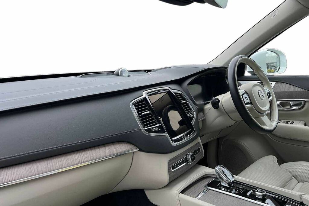 Volvo XC90 Recharge Ultimate, T8 Awd Plug-in Hybrid, CK23NXZ White #3