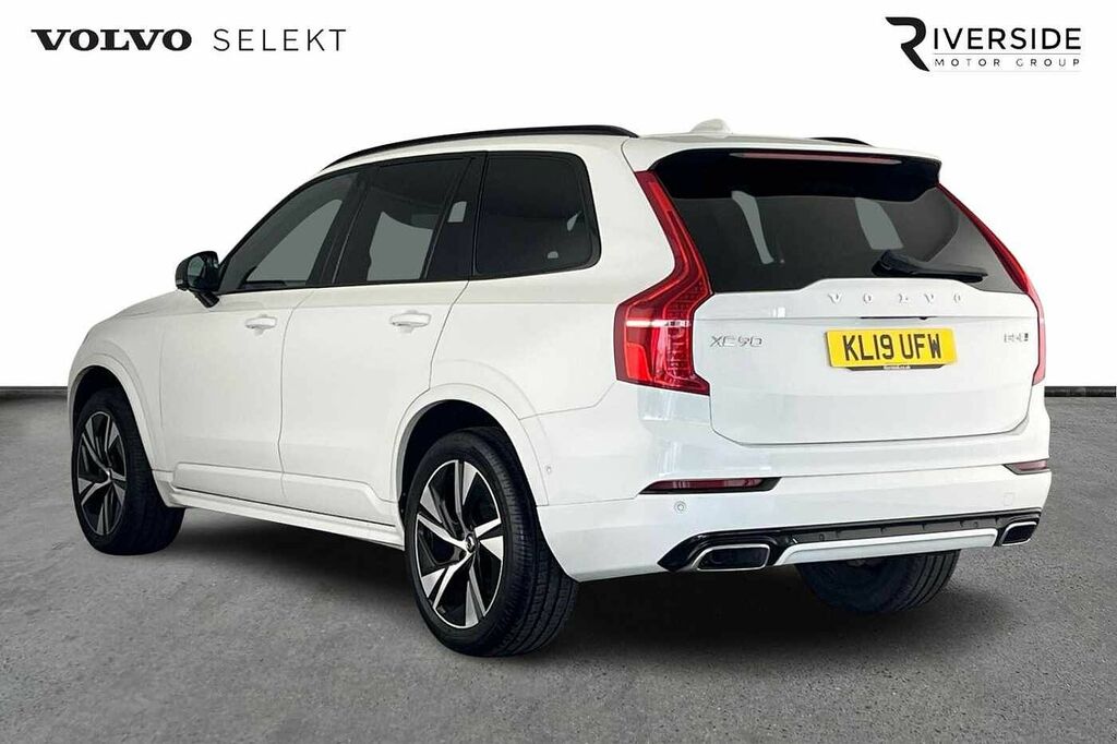 Volvo XC90 B5 Awd R-design Xenium Pk W KL19UFW White #6