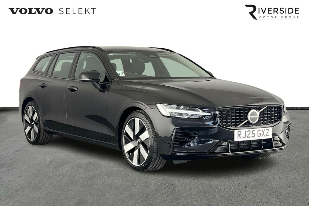 Volvo V60 Plus, T6 Awd Plug-in Hybrid, Dark Black