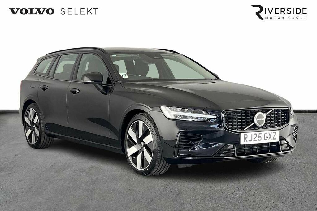 Volvo V60 Plus, T6 Awd Plug-in Hybrid, Dark RJ25GXZ Black #2