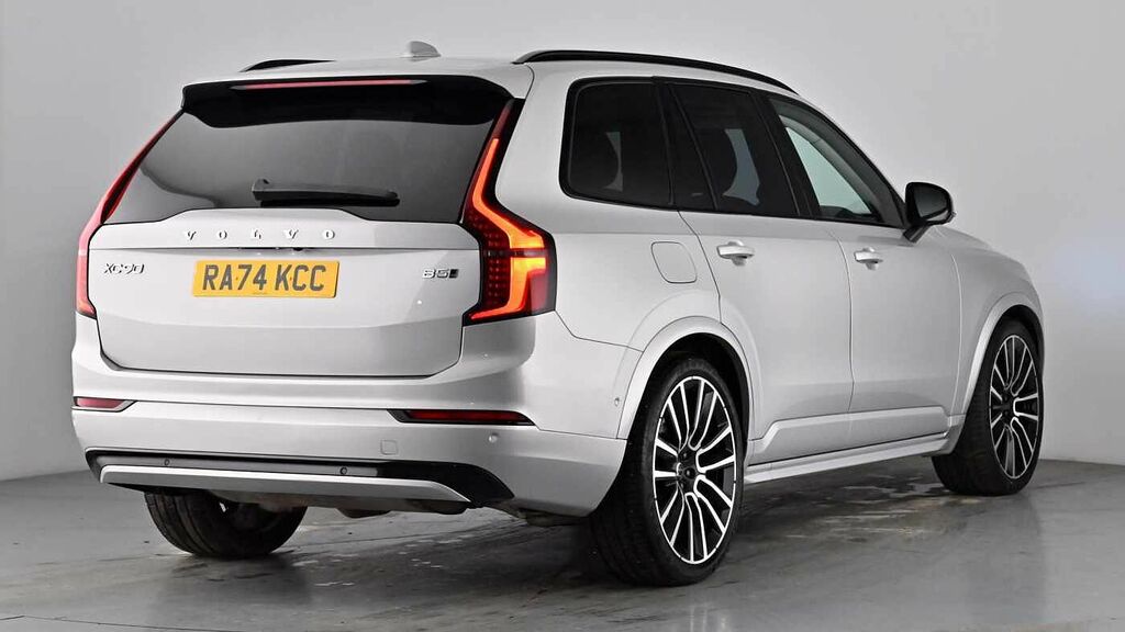 Volvo XC90 Ultra Dark B5 Awd Mild Hybrid 22 Alloy Wheels RA74KCC Silver #6