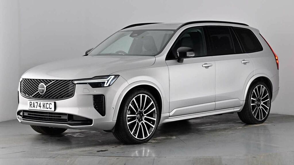 Volvo XC90 Ultra Dark B5 Awd Mild Hybrid 22 Alloy Wheels RA74KCC Silver #4