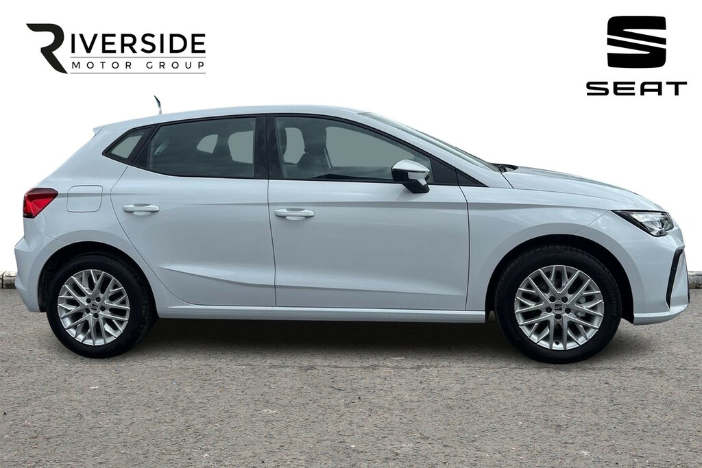 Seat Ibiza 1.0 Tsi Se Hatchback Euro 6 Ss YY26UAR White #4
