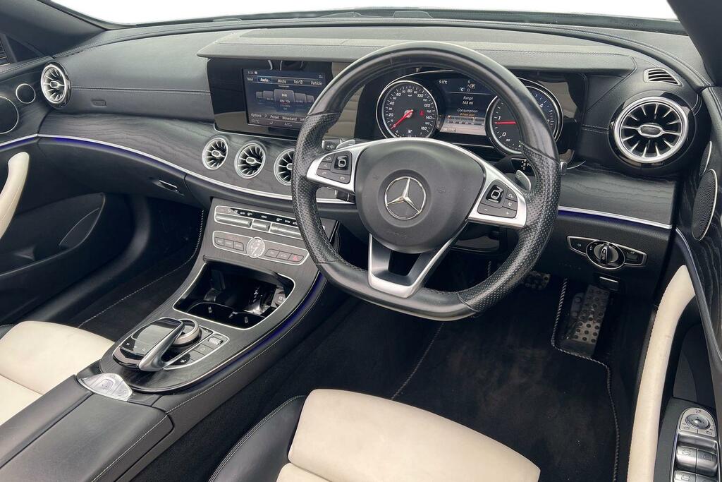 Mercedes-Benz E Class 2.0 E220d Amg Line Cabriolet G-tronic Euro 6 Ss Black #6