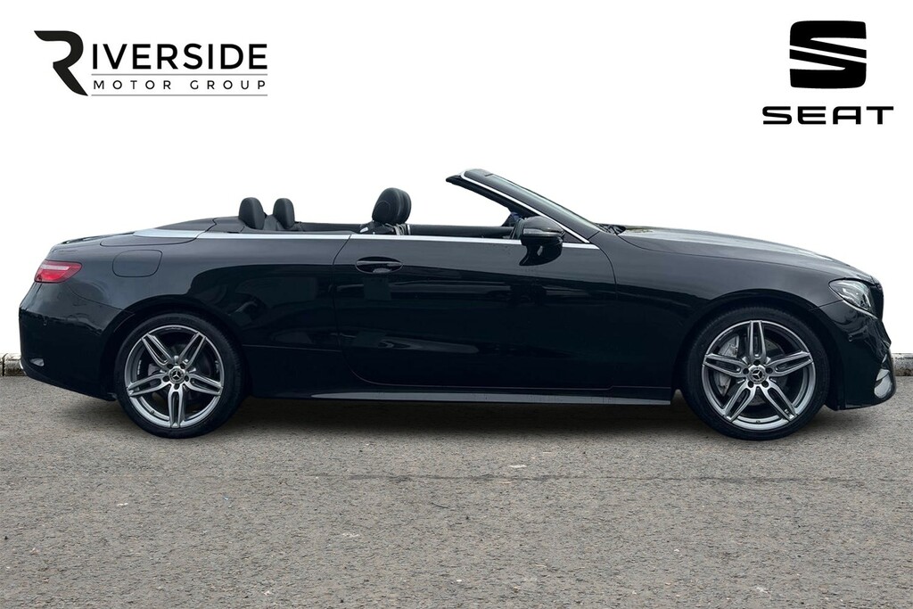 Mercedes-Benz E Class 2.0 E220d Amg Line Cabriolet G-tronic Euro 6 Ss Black #4