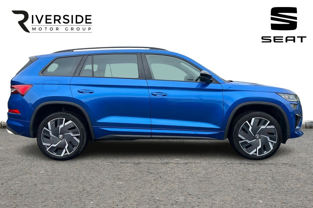 Skoda Kodiaq 2.0 Tsi Vrs Dsg 4Wd Euro 6 Ss 7 Seat Blue #4