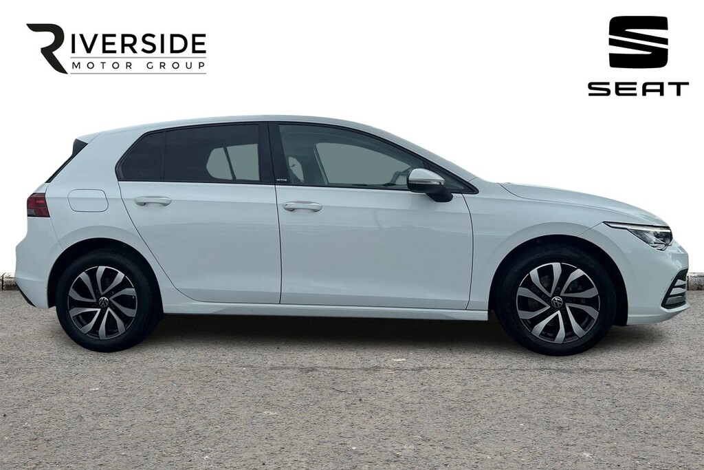 Volkswagen Golf 1.5 Tsi Active Euro 6 Ss YW21DXO White #4