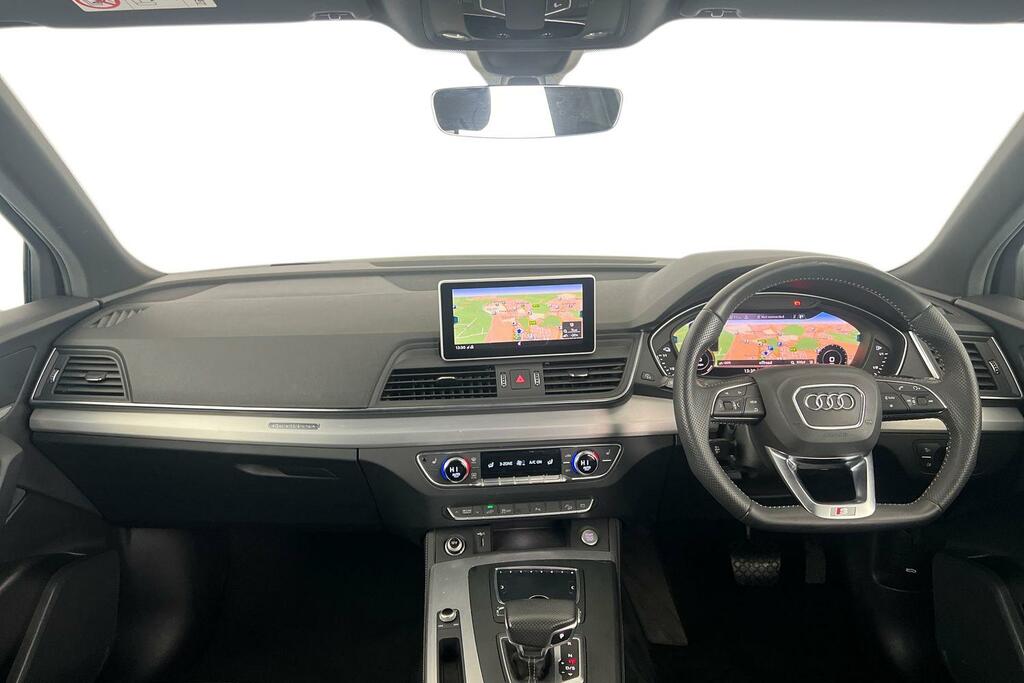 Audi Q5 2.0 Tfsie 55 S Line Competition S Tronic Quattro E NJ69BFZ White #6