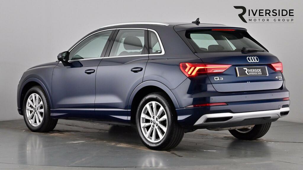Audi Q3 2.0 Tfsi 40 Sport S Tronic Quattro Euro 6 Ss FR19EYV Blue #2