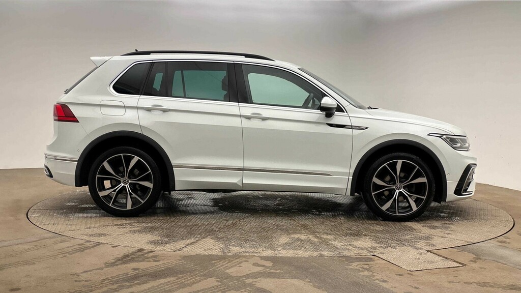 Volkswagen Tiguan 2.0 Tdi R-line Dsg Euro 6 Ss DC72COJ White #3