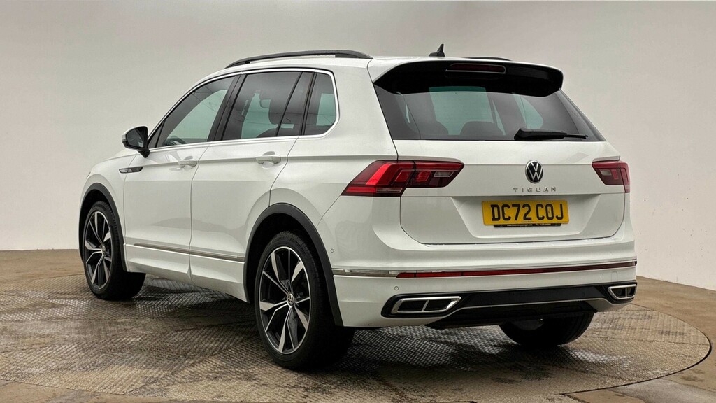 Volkswagen Tiguan 2.0 Tdi R-line Dsg Euro 6 Ss DC72COJ White #2