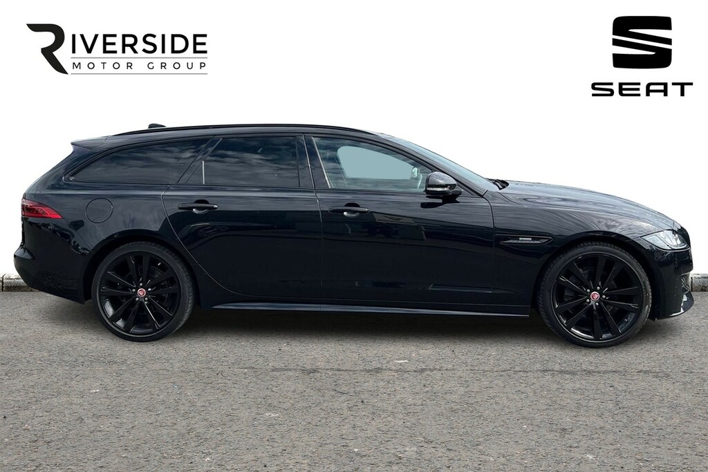 Jaguar XF 2.0D R-sport Sportbrake Euro 6 Ss Black #4