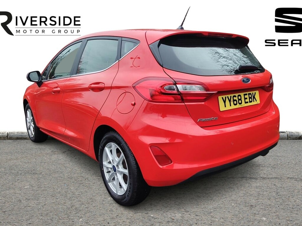 Ford Fiesta 1.1 Ti-vct Zetec Euro 6 Ss YY68EBK Red #3