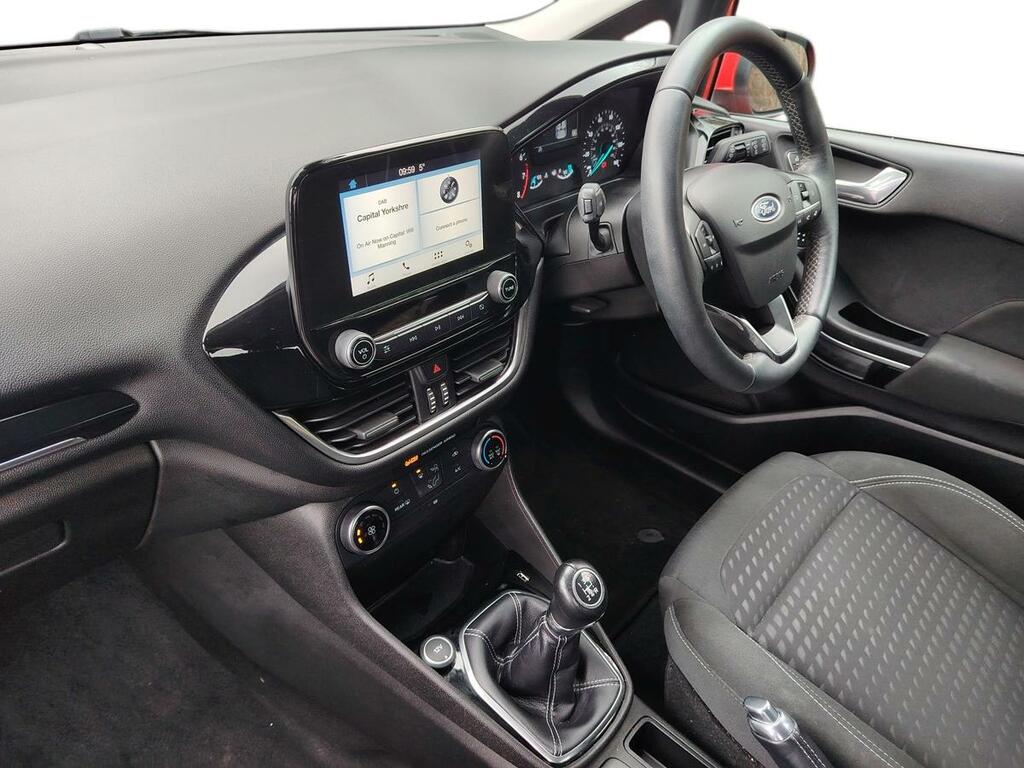 Ford Fiesta 1.1 Ti-vct Zetec Euro 6 Ss YY68EBK Red #2