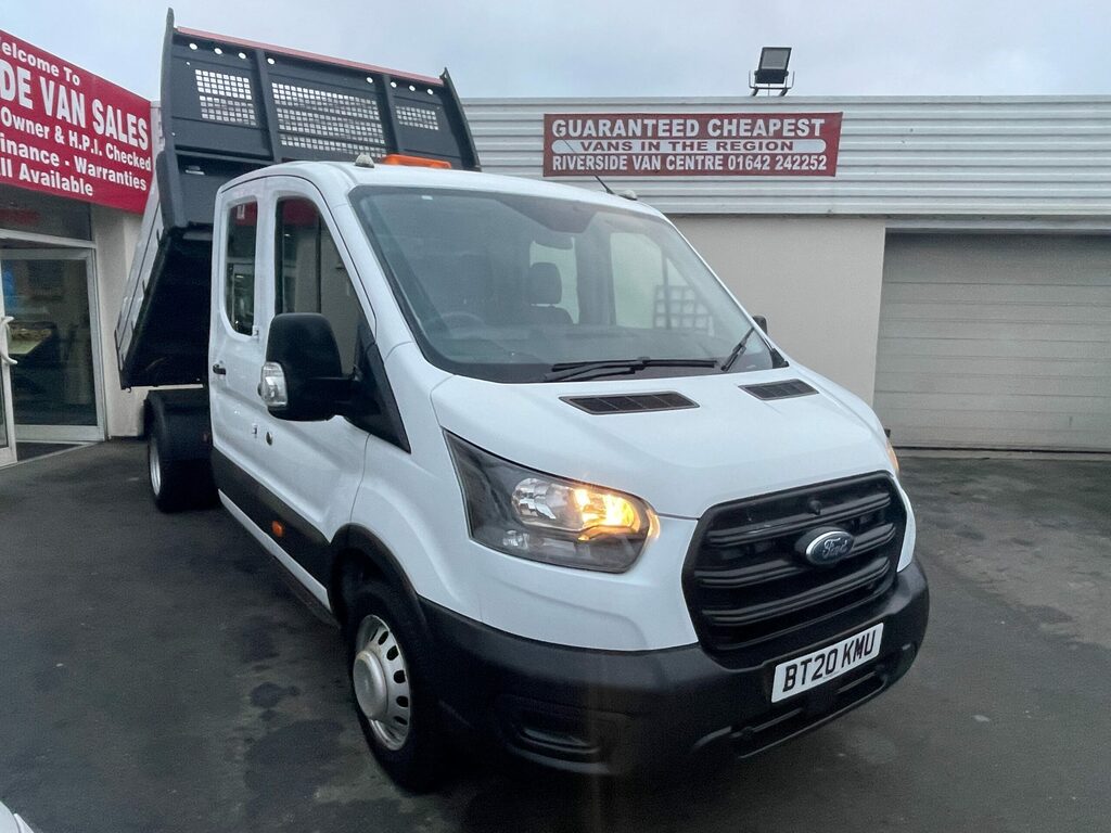 Ford Transit Custom 2.0 Transit 350 Leader Ecoblue 128.2 Bhp BT20KMU White #6