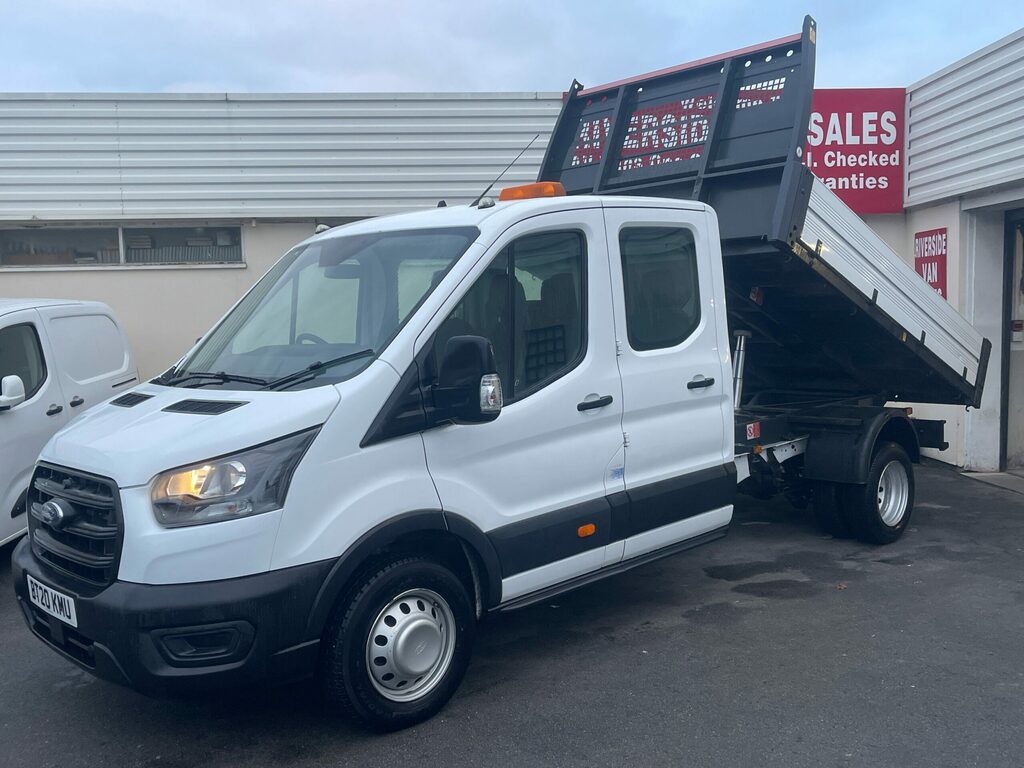 Ford Transit Custom 2.0 Transit 350 Leader Ecoblue 128.2 Bhp BT20KMU White #2