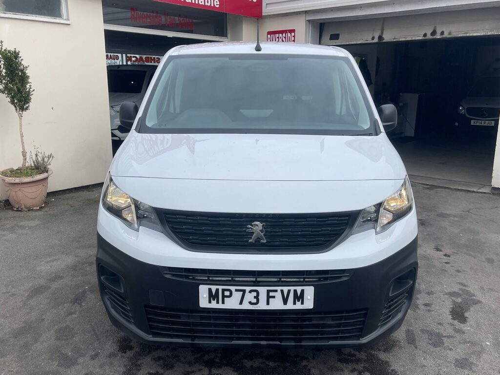 Peugeot Partner 1.5 Partner Professional Premium Bhdi 100.6 Bhp MP73FVM White #5