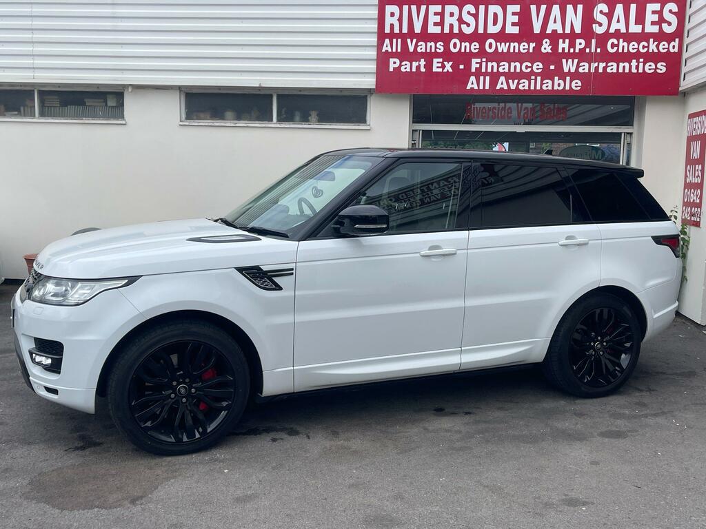 Land Rover Range Rover Sport Diesel FN66JSV White #2