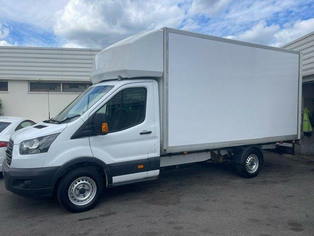 Ford Transit Custom Luton With Tail Lift YT18YDH White #2