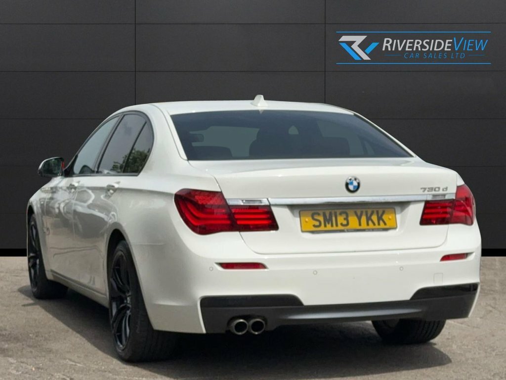 BMW 7 Series 3L M Sport White #4