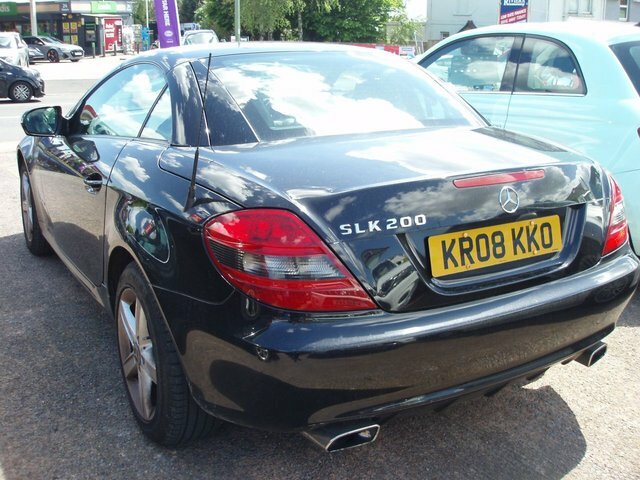 Mercedes-Benz SLK 1.8 Slk200k Convertible Black #2