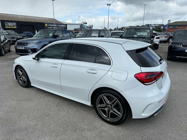 Mercedes-Benz A Class A200 Amg Line Hatchback CE20YKW White #4