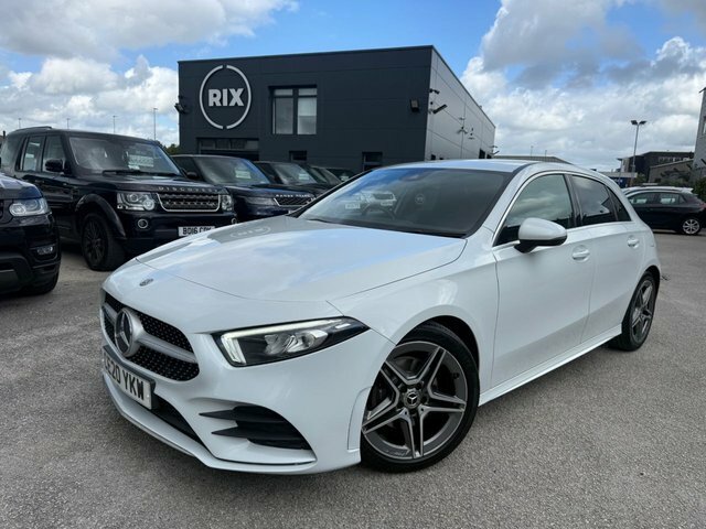 Mercedes-Benz A Class A200 Amg Line Hatchback CE20YKW White #2