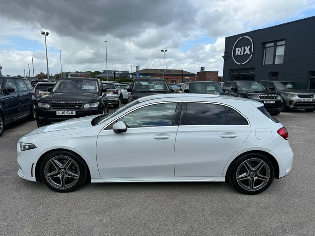 Mercedes-Benz A Class A200 Amg Line Hatchback CE20YKW White #3