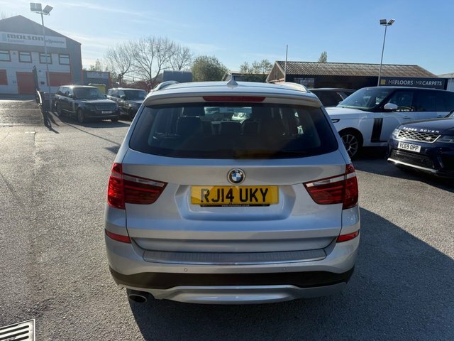 BMW X3 18D Se Suv RJ14UKY Silver #4