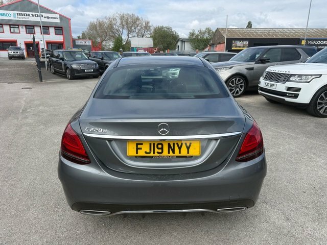 Mercedes-Benz C Class C220d Amg Line Saloon FJ19NYY Grey #6